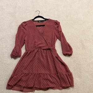 Zara Swiss dot fabric romper